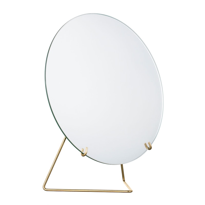 Mirror Pöytäpeili Ø20, Messinki