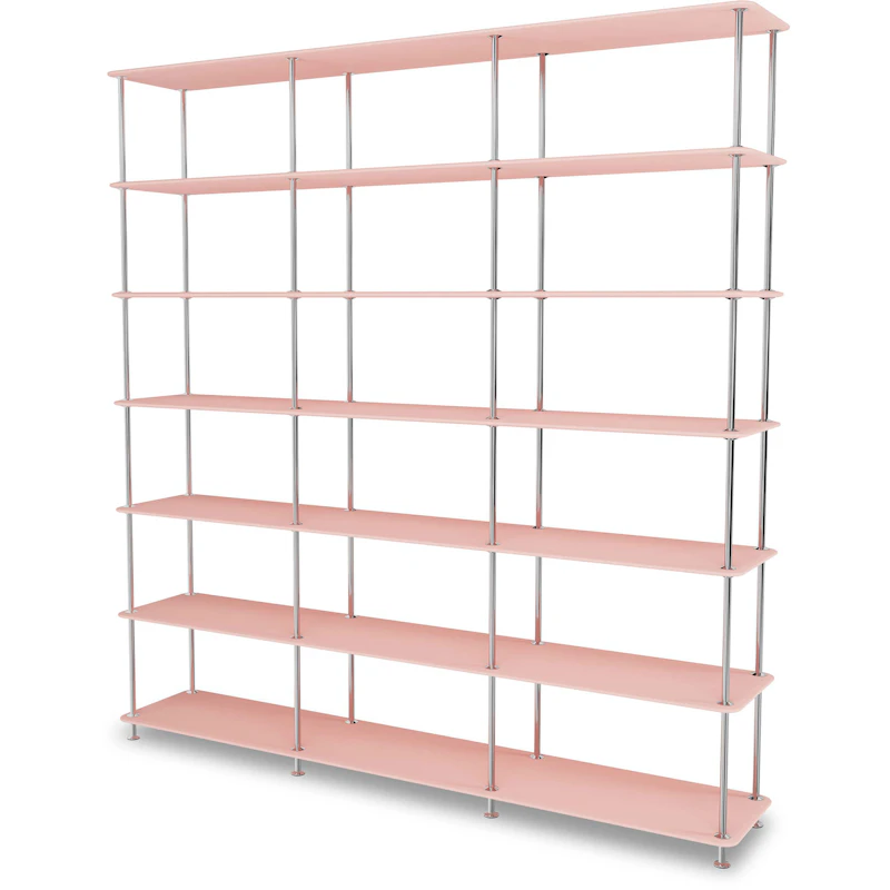 Free Shelf 666000, Ruby / Chrome