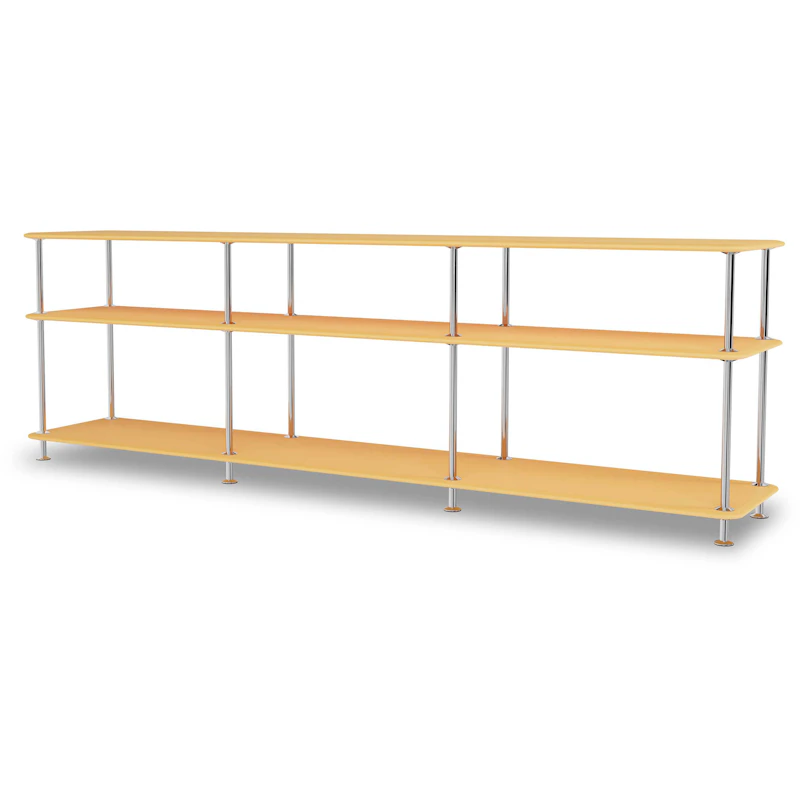 Free Shelf 111222, Acacia / Chrome