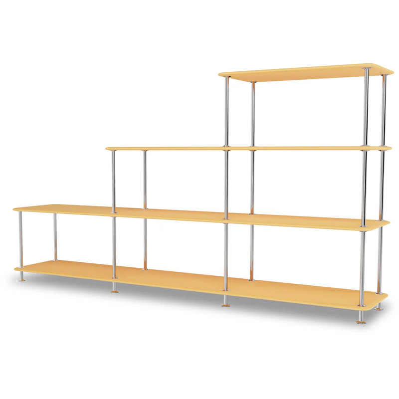 Free Shelf 321000, Acacia / Chrome