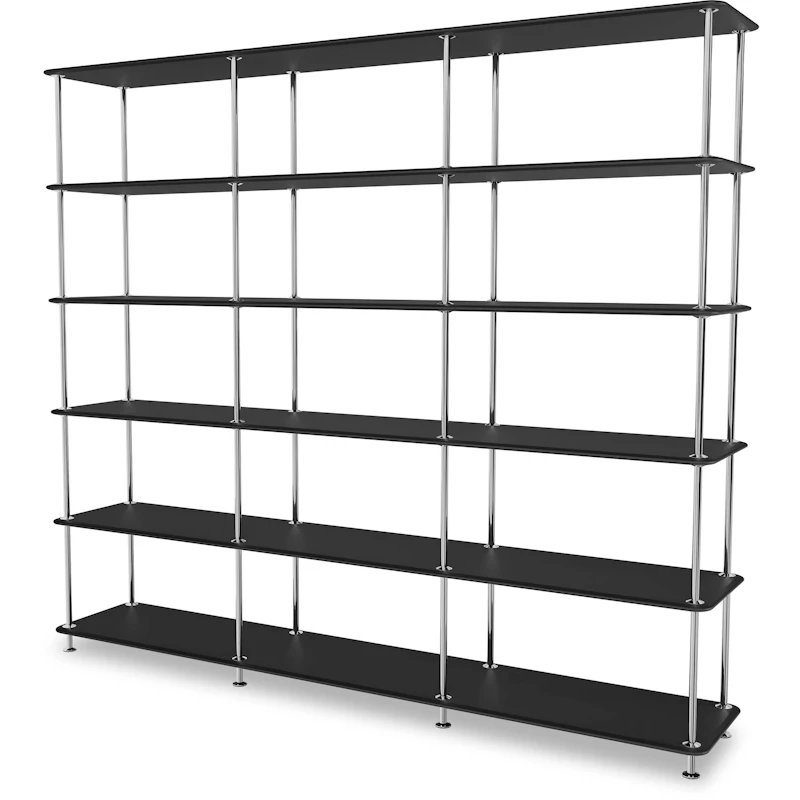Free Shelf 555000, Black / Chrome