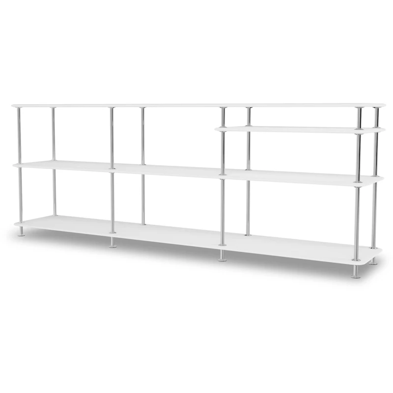Free Shelf 222100, New White / Chrome