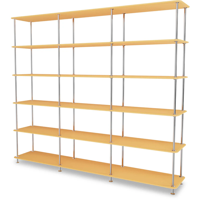 Free Shelf 555000, Acacia / Chrome