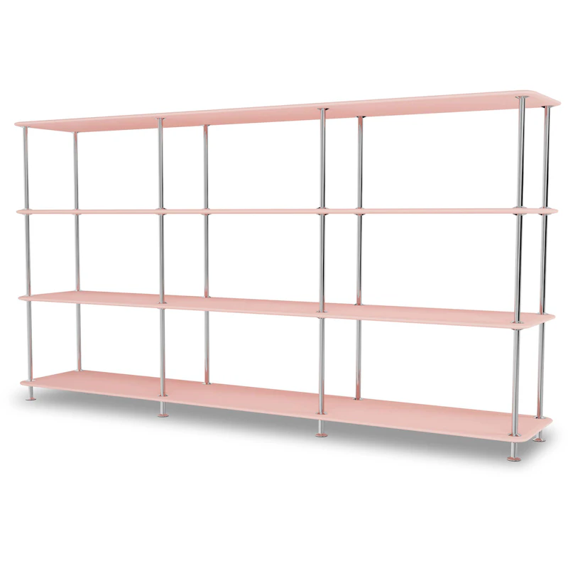 Free Shelf 333000, Ruby / Chrome
