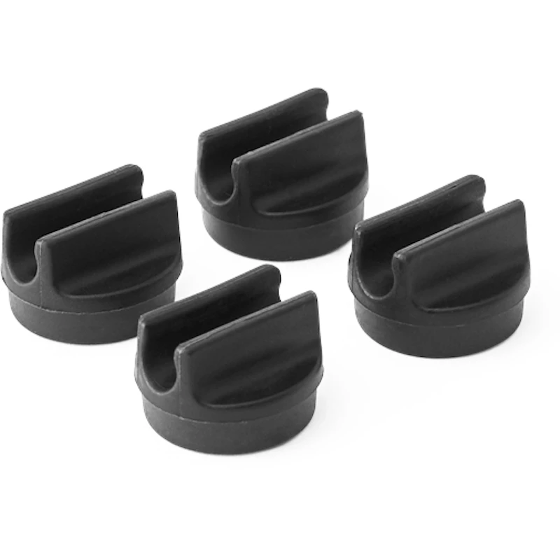 Panton Wire Kalustejalat 4-pakkaus, Mustat