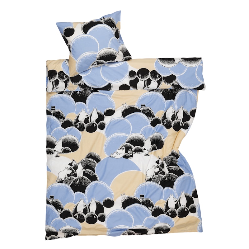 Moomin Vuodevaatteet 150x210 cm Pebbles