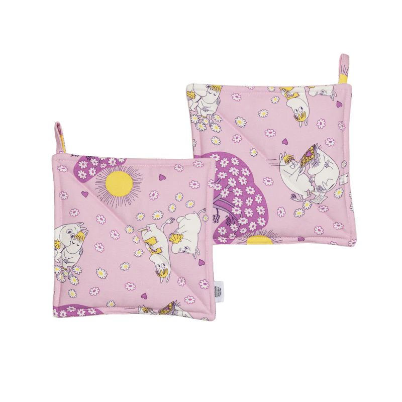 Moomin Patakinnas 22x22 cm 2 kpl:n pakkaus Sweethearts