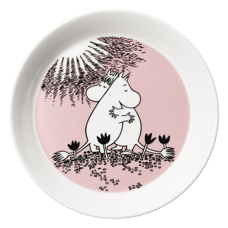 Moomin Lautanen 19 cm Love 30