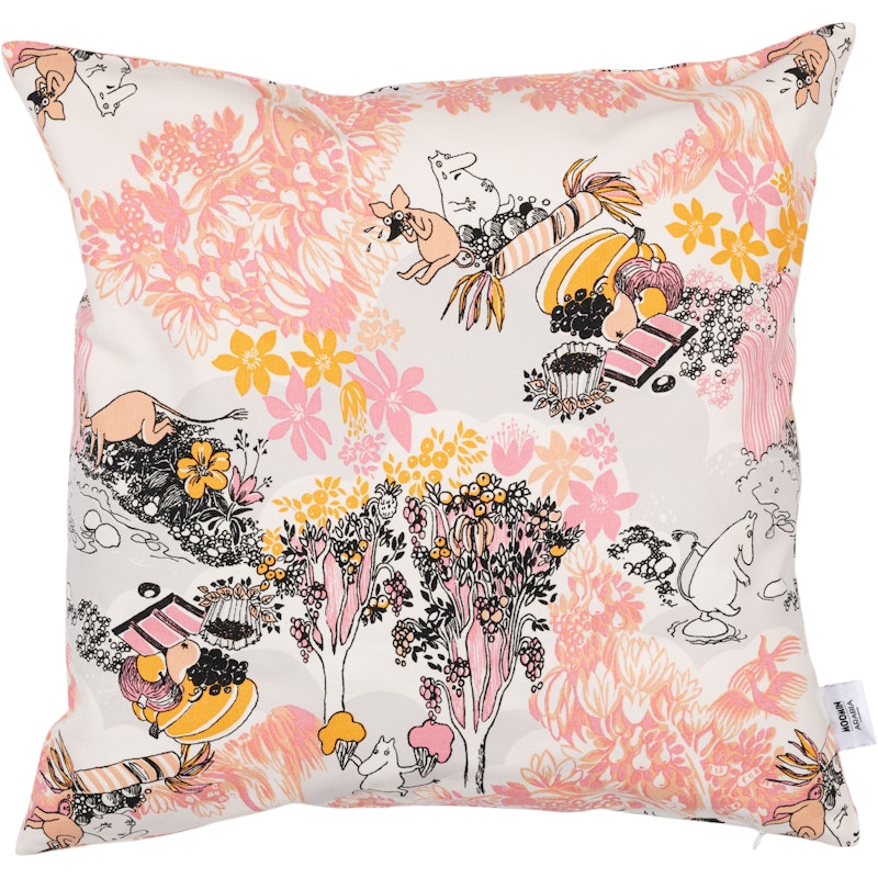 Muumi Tyynynpäällinen 50x50 cm, Pinkki