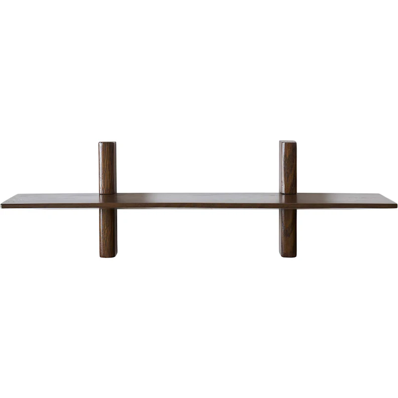 Noir Hylly Yksittäinen 50 cm, Tummaksi Petsattu