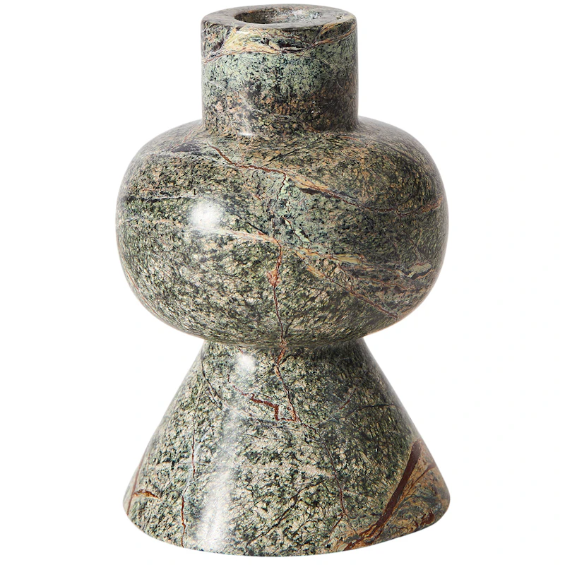 Vita Kynttilänjalka 12 cm, Seagrass