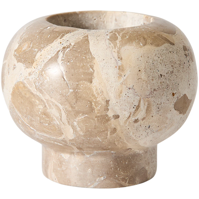 Vita Kynttilänjalka Ø7,5 cm, Seashell