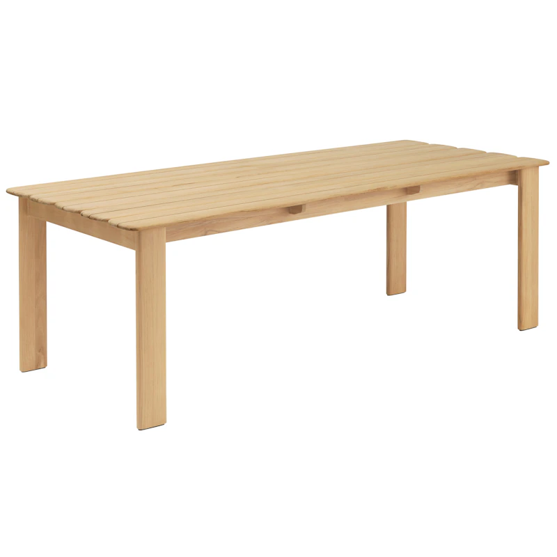 Assemble Pöytä Tiikki, 92x225 cm