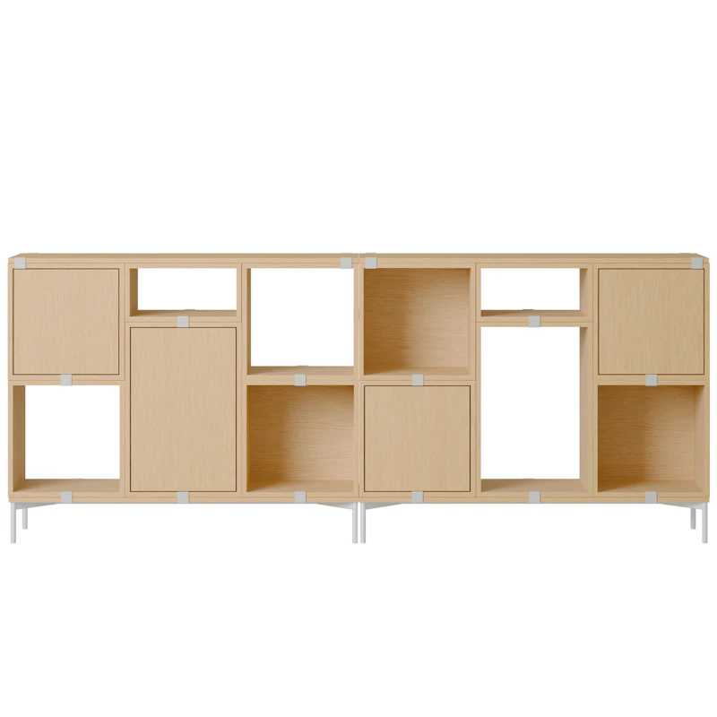 Stacked Configuration 3 Toimistohylly, Tammi