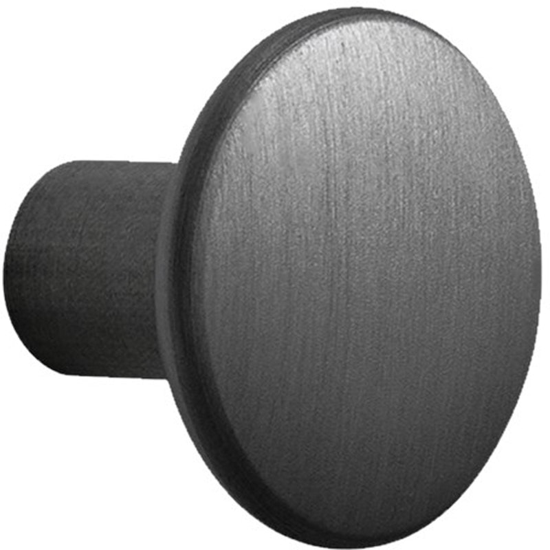 Dots Koukku Metalli Ø2,7 cm, Musta