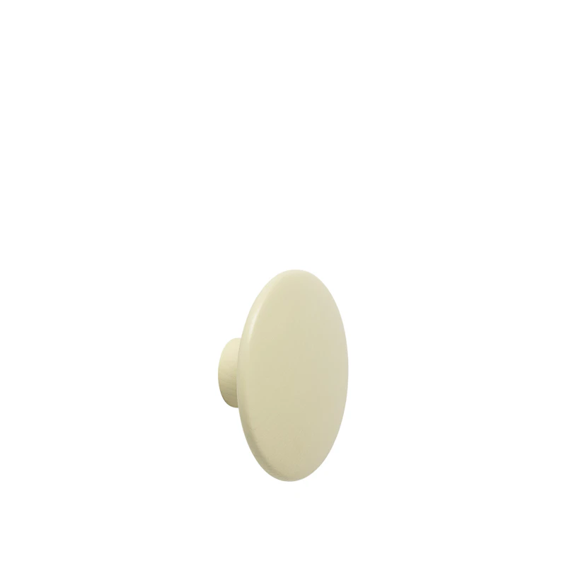 Dots Koukku Puu Ø13 cm, Beige Green