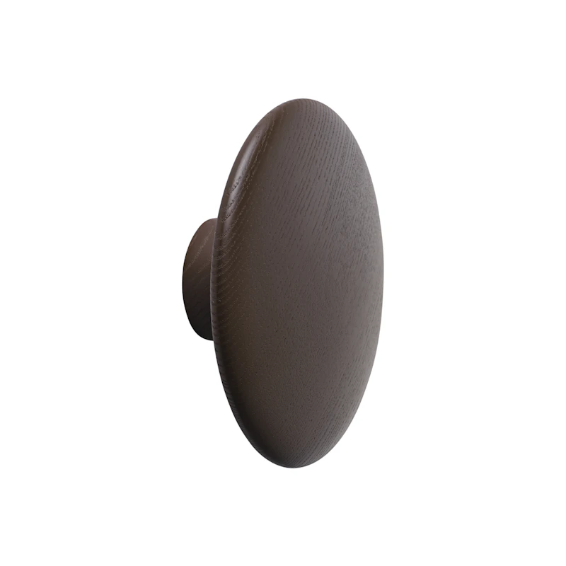 Dots Koukku Puu halkaisija 13 cm, Ruskea-punainen