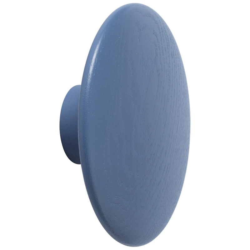 Dots Koukku Puu Ø17 cm, Pale Blue