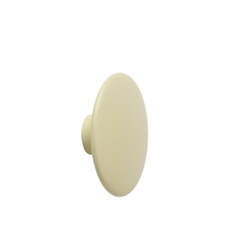 Dots Koukku Puu Ø17 cm, Beige Green