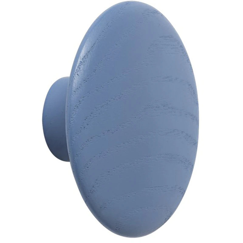 Dots Koukku Puu Ø6,5 cm, Pale Blue