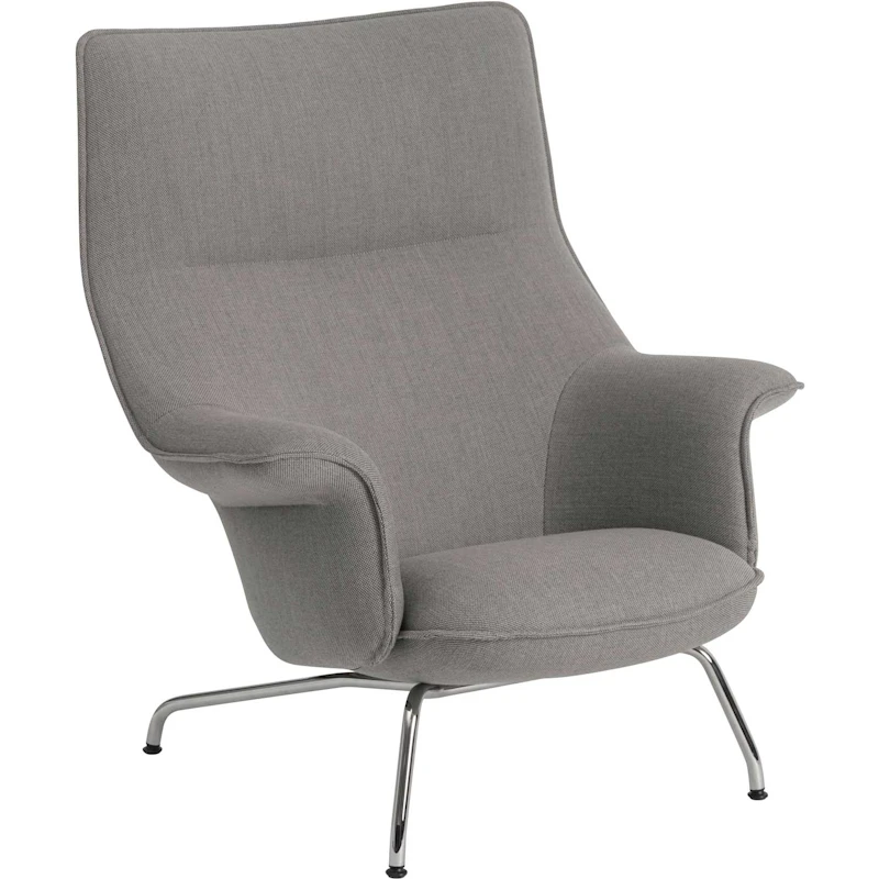 Doze Lounge-Tuoli, Chrome/Re-Wool 128