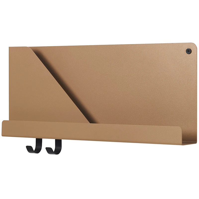 Folded Hylly 22x51 cm, Burnt Orange