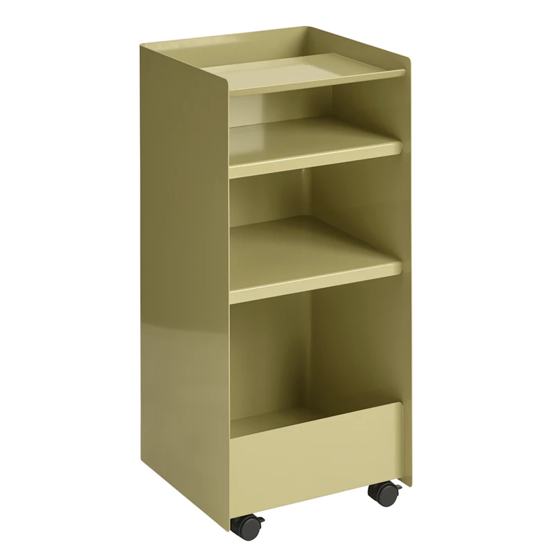 Folded Säilytysvaunu 83 cm, Beige-vihreä