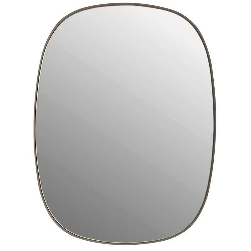 Framed Peili S, Ruskeanharmaa