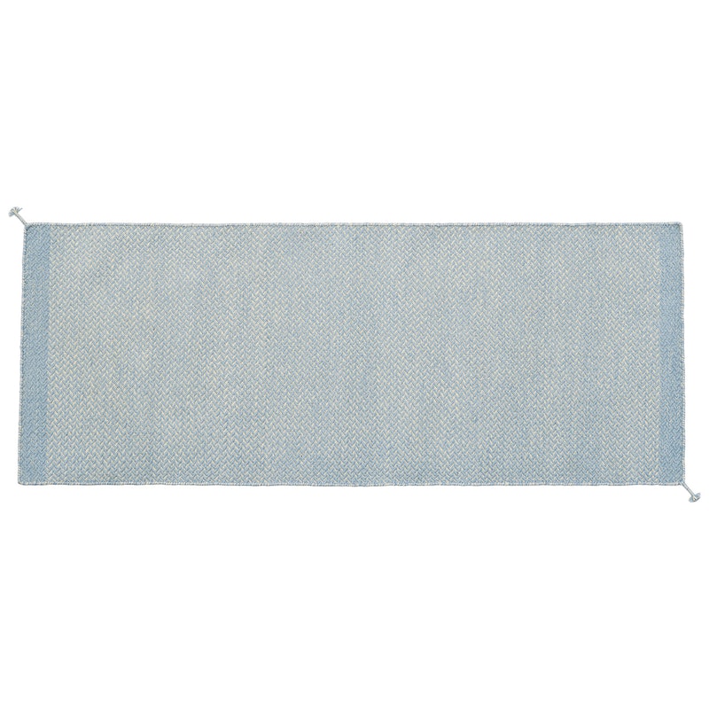 Ply Matto Kierrätetty Polyesteri Vaaleansininen, 80x200 cm