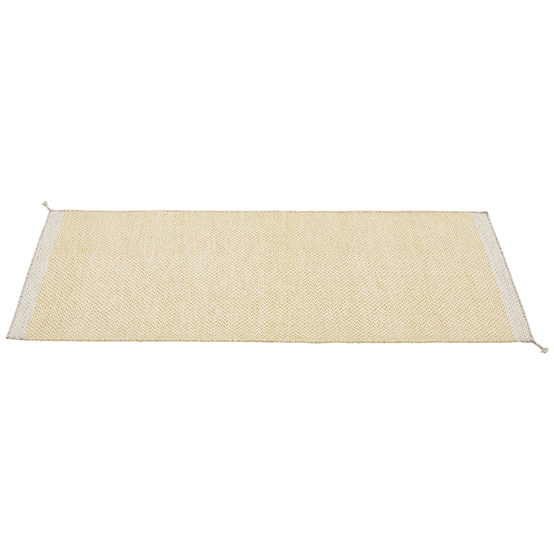 Ply Villamatto 80x200 cm, Keltainen