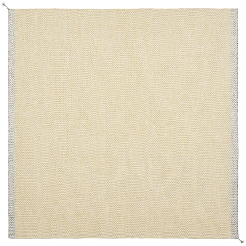 Ply Villamatto 240x240 cm, Keltainen