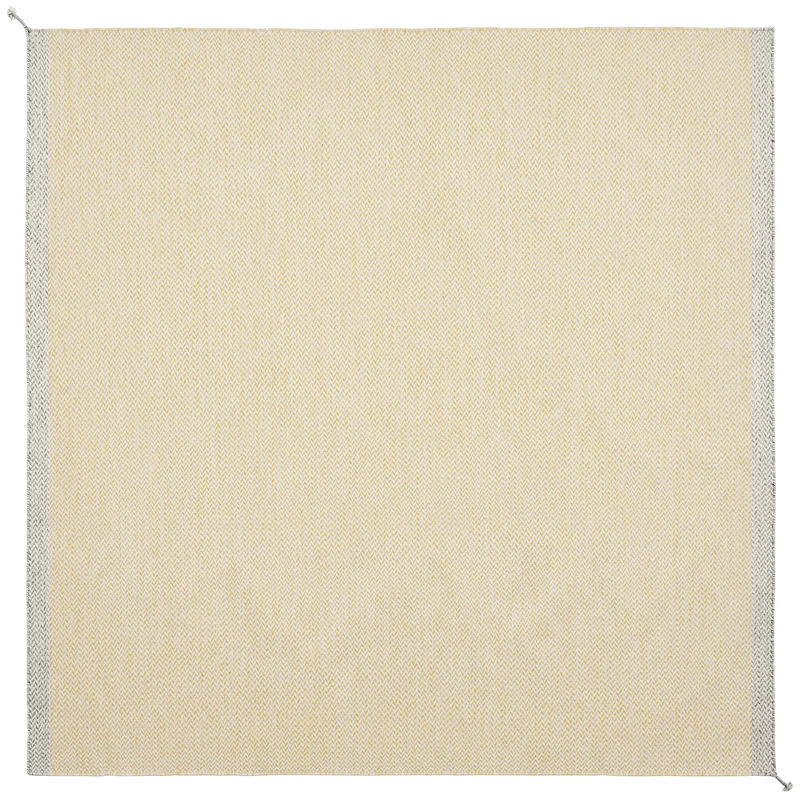 Ply Villamatto 240x240 cm, Keltainen