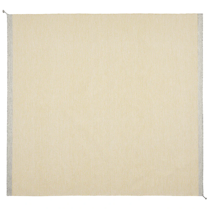 Ply Villamatto 280x280 cm, Keltainen