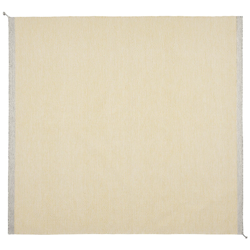 Ply Villamatto 280x280 cm, Keltainen