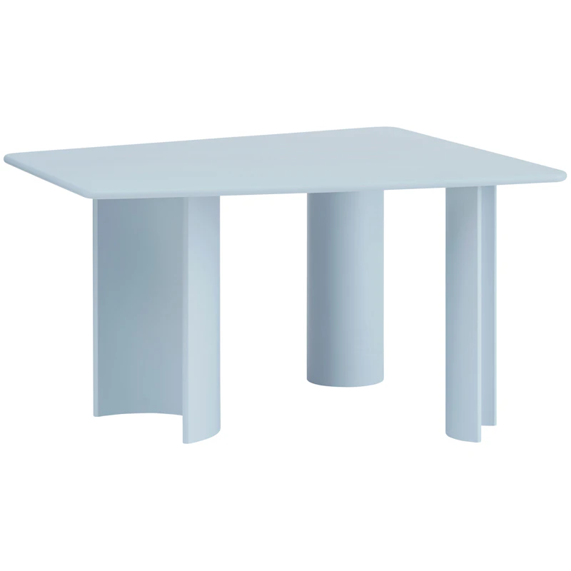 Re-Norm Ruokapöytä 120x130 cm, Vaaleansininen