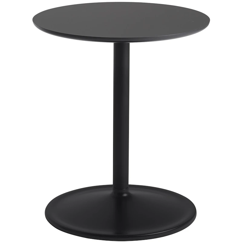 Soft Sivupöytä Ø41x48 cm, Musta