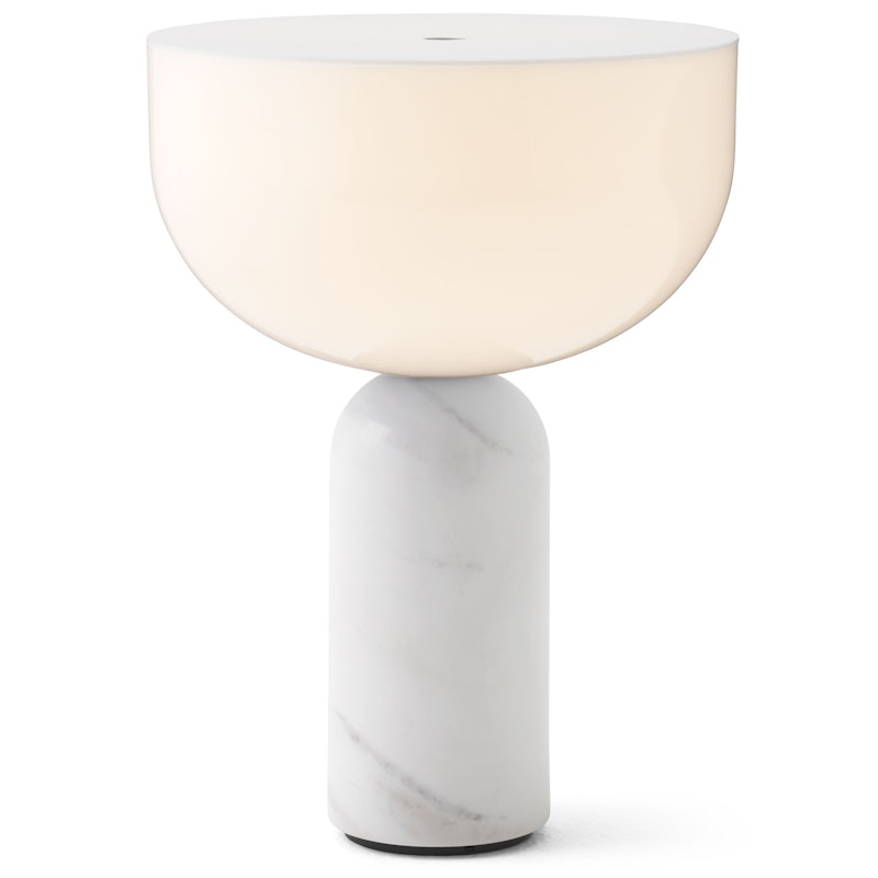 Kizu Pöytävalaisin Kannettava, White Marble