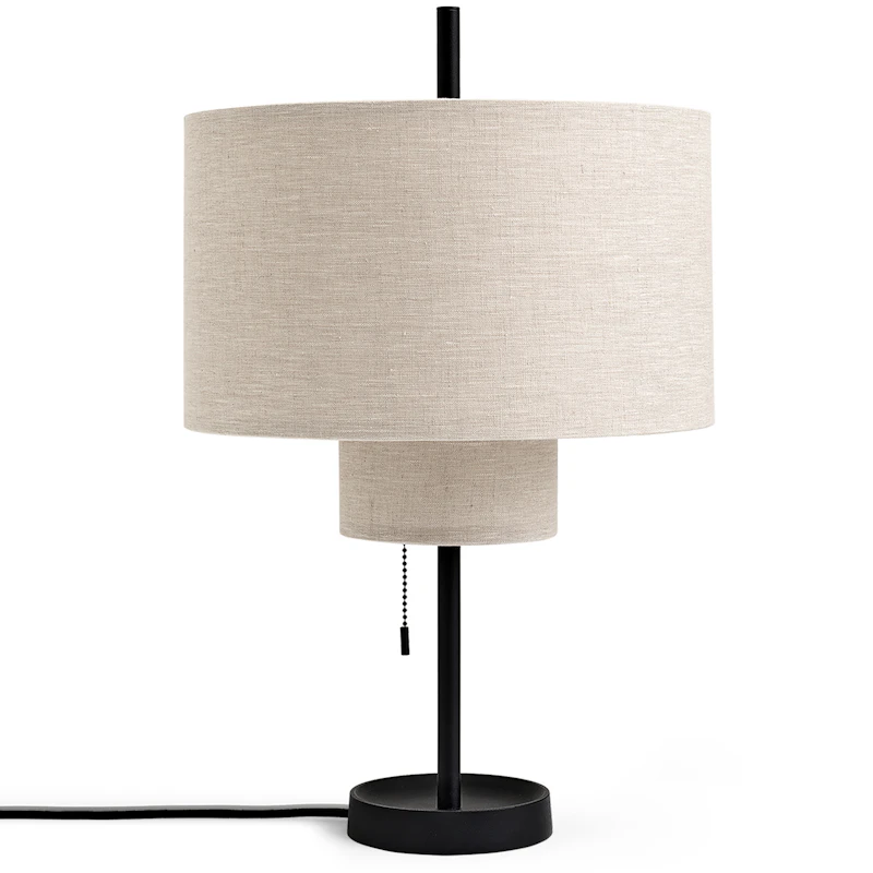 Margin Pöytävalaisin, Musta / Beige