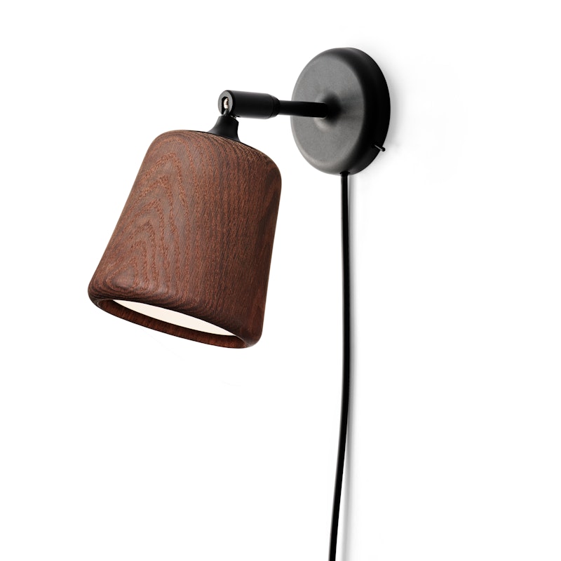 Material Seinävalaisin, Smoked oak