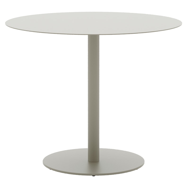 May Bistro-Pöytä Ø90 cm, Vaaleanharmaa