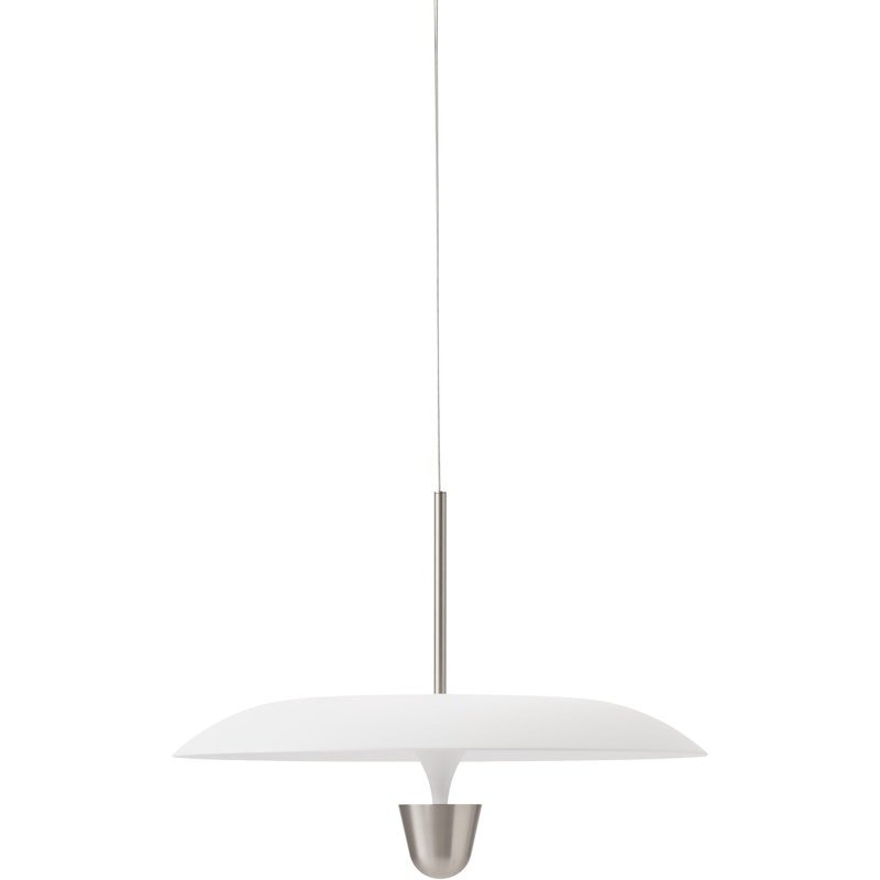 Kantarell Riippuvalaisin 55 cm, Alumiini / Valkoinen