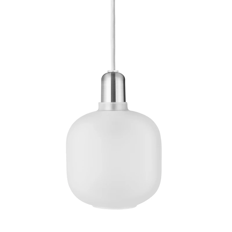 Amp Riippuvalaisin Pieni, Matte White/Zink