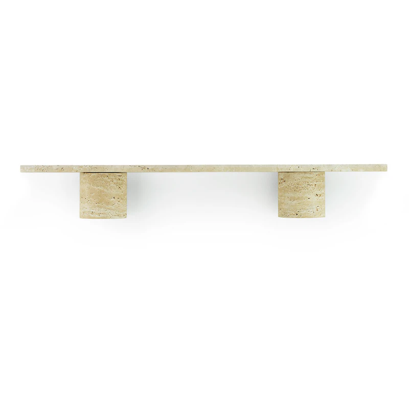 Sten Seinähylly 80 cm, Travertiininvärinen