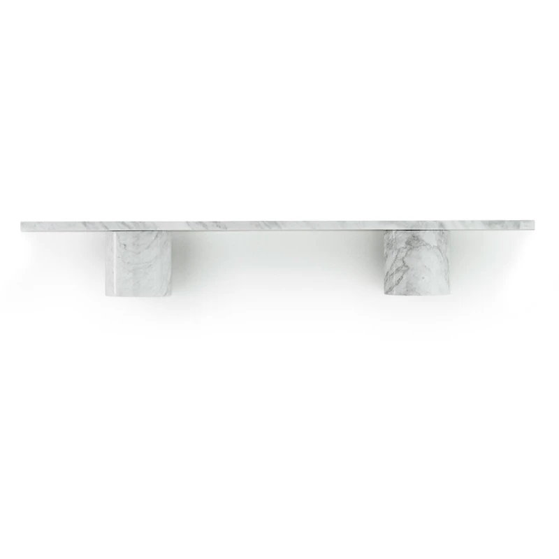 Sten Seinähylly 80 cm, White Marble