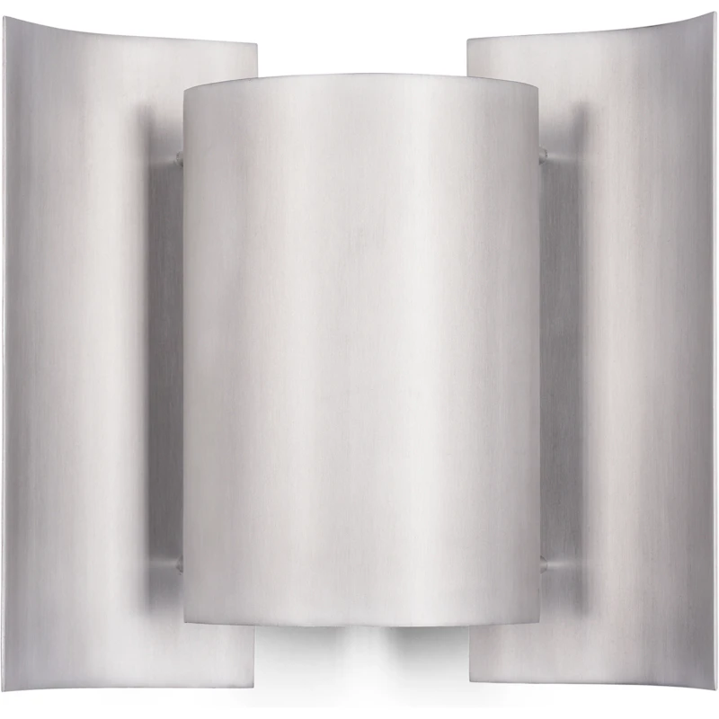 Butterfly Seinävalaisin, Brushed Aluminium