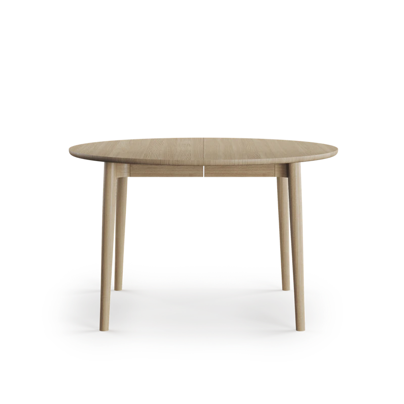 Expand Ruokapöytä Ø120 Vaalea Öljytty Tammi