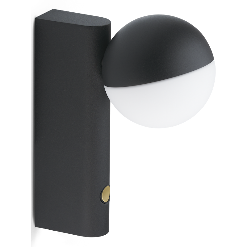 Balancer Mini Seinävalaisin, Musta