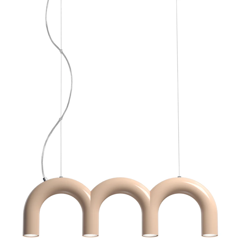Arch Triplette Riippuvalaisin, Nude