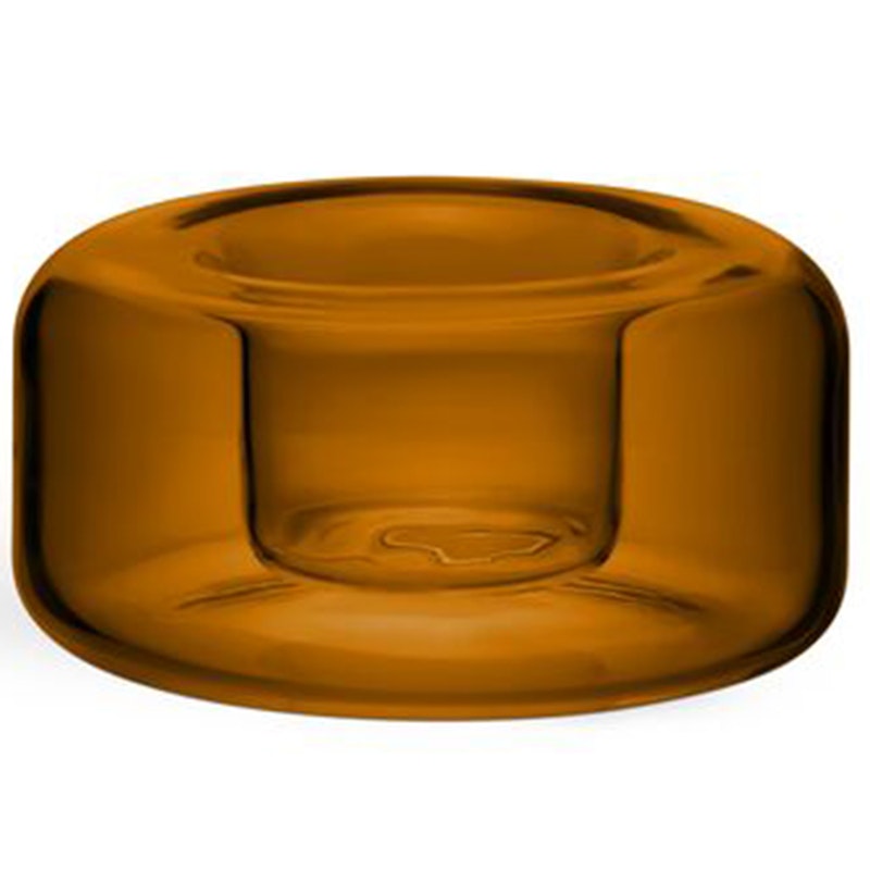 Happy Kynttilänjalka 4,7 cm, Amber