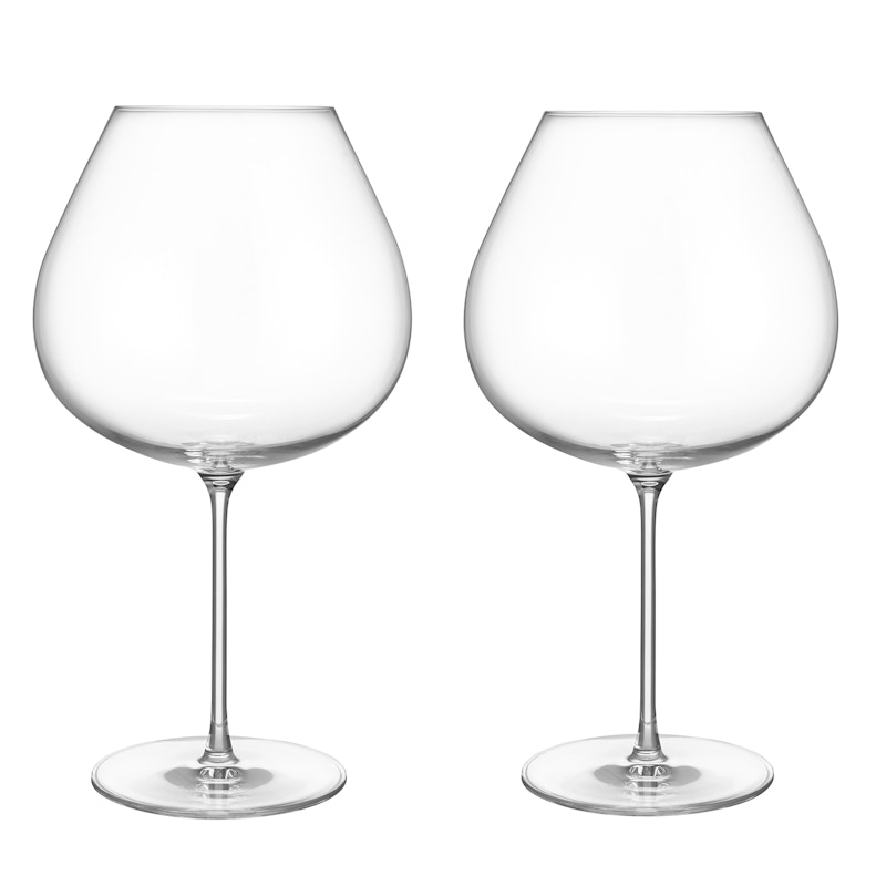Orrefors x Björn Frantzén Punaviinilasi 107 cl 2 kpl:n pakkaus